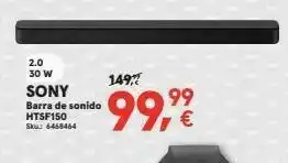 Worten Barra de sonido sony oferta