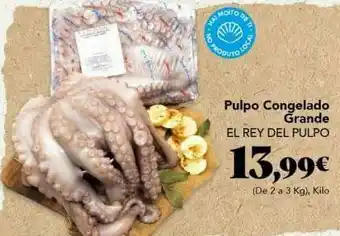 Gadis Pulpo congelado oferta