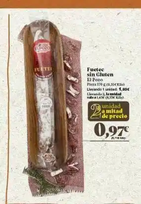 Gadis Alimentos sin gluten el pozo oferta