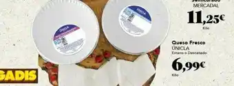 Gadis Queso fresco unicla oferta