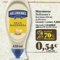 Gadis Mayonesa hellmann's oferta