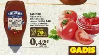 Gadis Ketchup hellmann's oferta