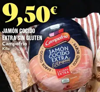 Gadis Campofrío - jamón cocido extra sin gluten oferta