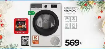 Tien 21 Grundig - secadora oferta