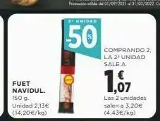 Supercor Exprés Fuet oferta