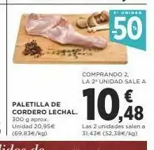 Supercor Paletilla de cordero oferta