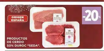 Supercor Carne de cerdo duroc oferta