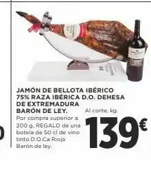 Supercor Jamón de bellota oferta