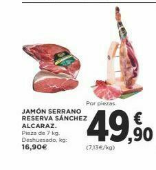 Supercor Jamón serrano oferta