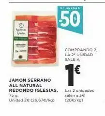 Supercor Jamón serrano oferta