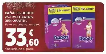 Supercor Pañales dodot oferta