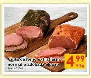 Cash Ecofamilia Cinta de lomo elpozo oferta