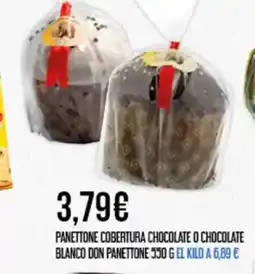 Claudio Panettone cobertura chocolate o chocolate blanco don panettone oferta