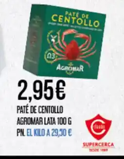 Claudio Paté de centollo agromar lata oferta