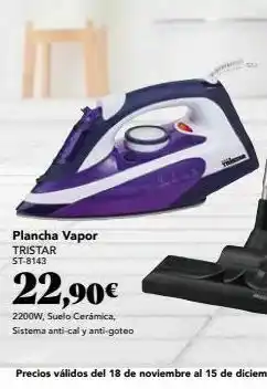 Gadis Plancha tristar oferta
