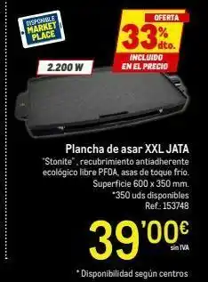 Makro Plancha de asar jata oferta