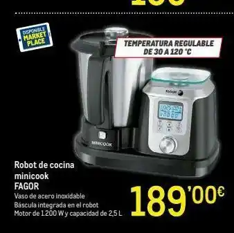 Makro Robot de cocina fagor oferta