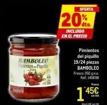 Makro Pimientos del piquillo oferta