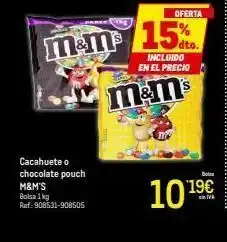 Makro Chocolate m&m's oferta