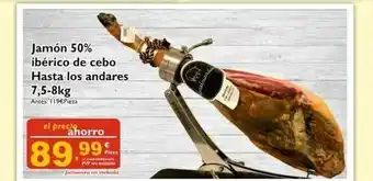 Supermercados La Despensa Ibéricos de cebo oferta