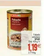 Plenus Supermercados Fabada spar oferta