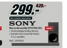 MediaMarkt Barra de sonido oferta