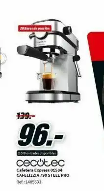 MediaMarkt Cafetera express oferta