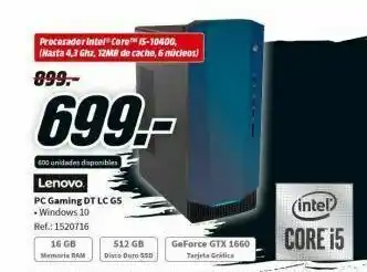 MediaMarkt Procesador intel oferta