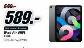 MediaMarkt Ipad air wifi oferta