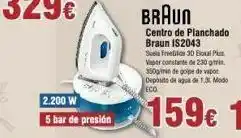 FROIZ Centro de planchado braun oferta