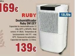 FROIZ Deshumidificador ruby oferta