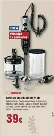 FROIZ Batidora bosch oferta
