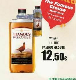 SPAR Lanzarote Whisky oferta