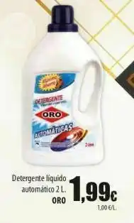 SPAR Lanzarote Detergente líquido oro oferta