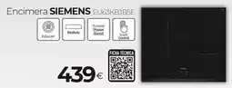 Tien 21 Siemens - encimera oferta