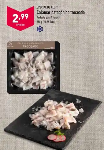 ALDI Calamar Patagónico Troceado 250 g oferta
