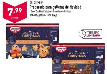 ALDI Preparado Para Galletas de Navidad oferta