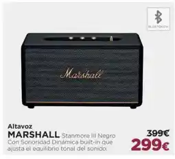 El Corte Inglés MARSHALL Altavoz oferta