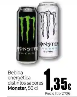 Unide Supermercados MONSTER Bebida energética distintos sabores oferta