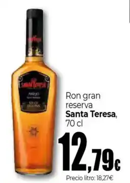 Unide Supermercados SANTA TERESA Ron gran reserva oferta