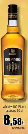 FROIZ 100 pipers - whisky oferta