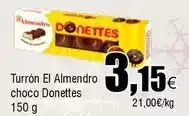 FROIZ Donettes - turrón el almendra choco oferta