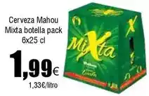 FROIZ Mahou - cerveza mixta botella oferta