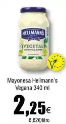 FROIZ Hellmann's - mayonesa vegana oferta