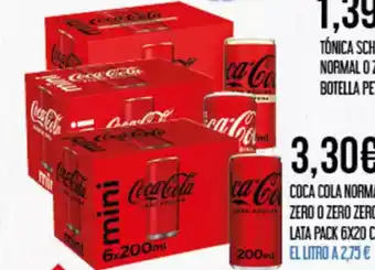 Claudio COCA COLA Normal zero o zero zero oferta