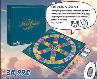 Juguettos Trivial clásico oferta