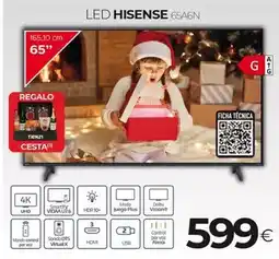 Tien 21 Hisense - led oferta