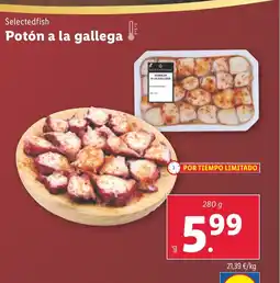 Lidl SELECTEDFISH Potón a la gallega oferta