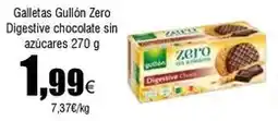 FROIZ Gullón - galletas digestive chocolate sin azucares oferta