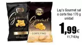 FROIZ Lay's - gourmet sal o corte fino oferta